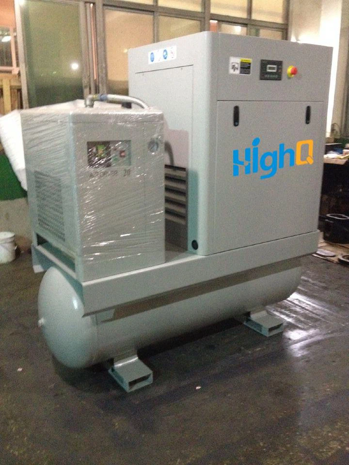 5.5kw-15kw Muaj Cov Ntsia Hlau Cua Compressor CE